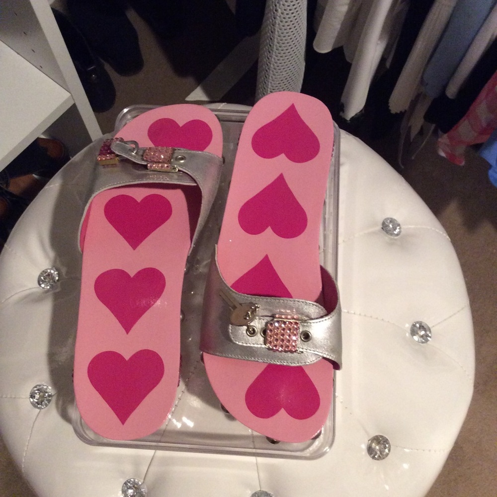 BRIDGET Wooden shoe w/Crystals